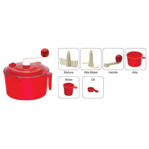 Wukusy 155 Dough Maker Machine with measuring cup, a kitchen tool for kneading dough and preparing Atta.