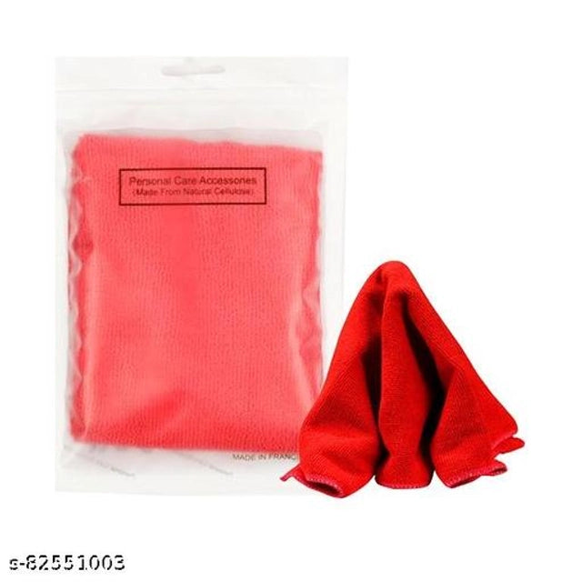 Multicolor microfiber cleaning cloth for pet beds, soft and absorbent, ideal for cleaning and maintaining pet furniture.