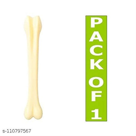 Rawhide bone treat for dogs, shown in package, from 15929 pet bed brand, ideal for chewers and canine snack time.