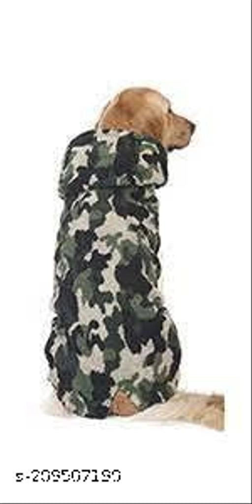 Colorful woolen coat for dogs, pet bed by 15929, stylish multicolor dog coat with cozy wool material.