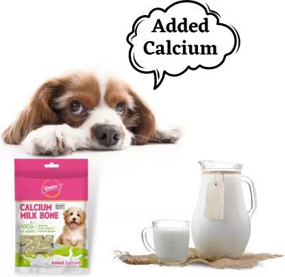 Rawhide Bone Treat in 270g package from 15929, displayed alongside pet bed, showcasing a durable chew treat for dogs.