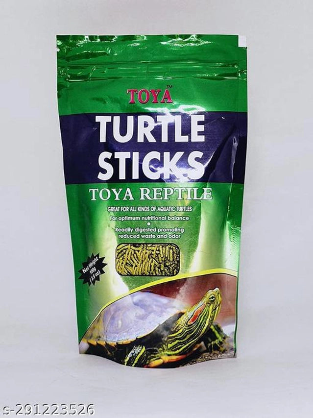 Toya Food Sticks for Turtle, pet food product in 400g package, suitable for turtle feeding and nutrition.