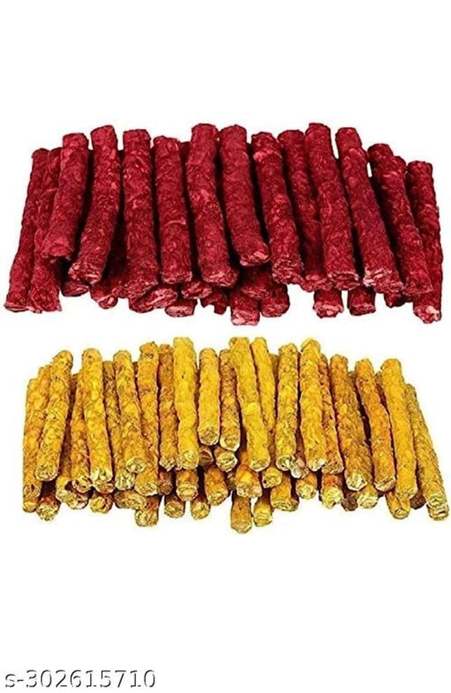 Rawhide mutton and chicken flavor chew stick for pets, 800g, designed for chewing and dental health.