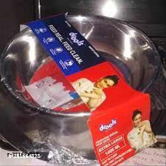 Multicolor stainless steel pet feeding bowl with 800 ml capacity for pets, designed for easy feeding and durability.