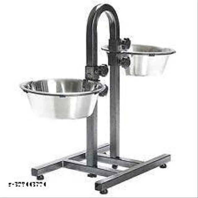 Multicolor stainless steel pet feeding bowls, large size, designed for pets, featuring durable, easy-to-clean material.