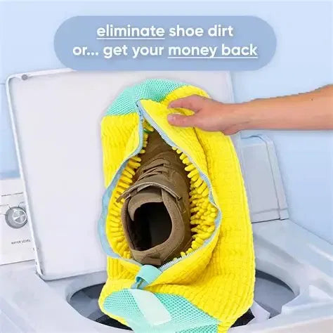Unstain laundry football shoe bag by 16079, waterproof fabric with football design, ideal for storing and protecting shoes during laundry.