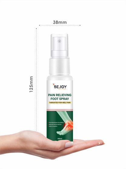 Bejoy Fresh Foot Deodorant and Foot Spray in a spray bottle, designed to eliminate foot odor and keep feet fresh.