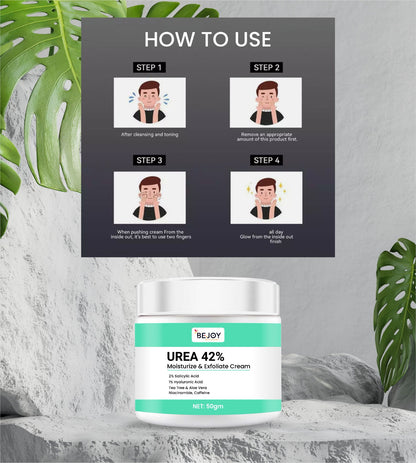 Cream from 16182 Moisturize & Exfoliate line, showing smooth, hydrating cream with exfoliating ingredients in a jar.