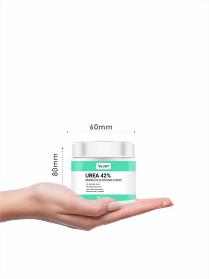 Cream from brand 16182, moisturizing and exfoliating formula in a smooth cream texture, shown in a container with a pump dispenser.