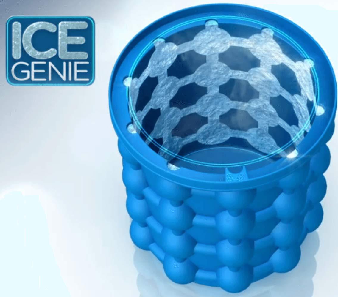 Wukusy 165 silicone ice cube maker with 20 cube tray for easy freezer ice production, flexible silicone design.