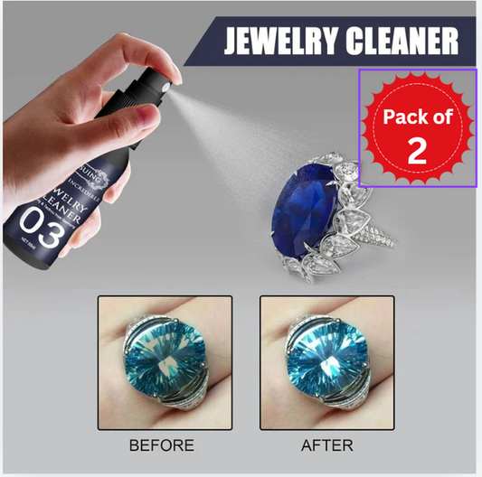 18051 Jewelry Cleaner Spray pack of 2, easy-to-use cleaning gels for jewelry, featuring a convenient spray application.