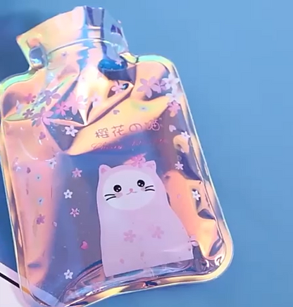 Multicolor cute hot water bag from 18075, designed for soothing warmth and comfort in a soft, cozy hot water bottle.