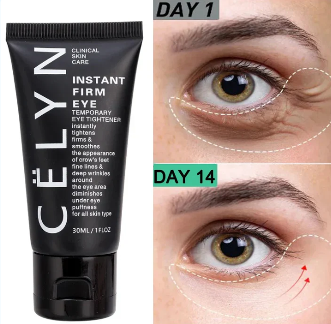 18051 Celyn Instant Firm Eye cream in 30ml bottles, revitalizes and tightens delicate eye area, pack of 2, face moisturizer and revitalizer