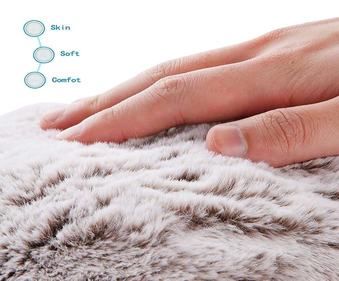 Velvet hot water bag for pain relief and massage, designed like a cozy baby sleeping bag with brand 18277, heat pouch in image.