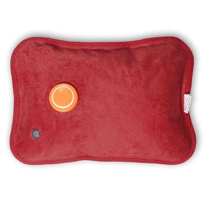 Velvet hot water bag for pain relief and massage, designed as a cozy baby sleeping bag for warmth and comfort.