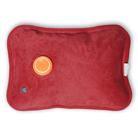 Velvet hot water bag for pain relief and massage, designed as a cozy baby sleeping bag for warmth and comfort.