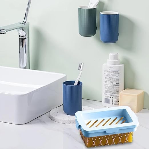 Elastic mesh soap bubble box and hand-free foam soap dispenser by 18277, portable laundry soap saver with multifunctional design.