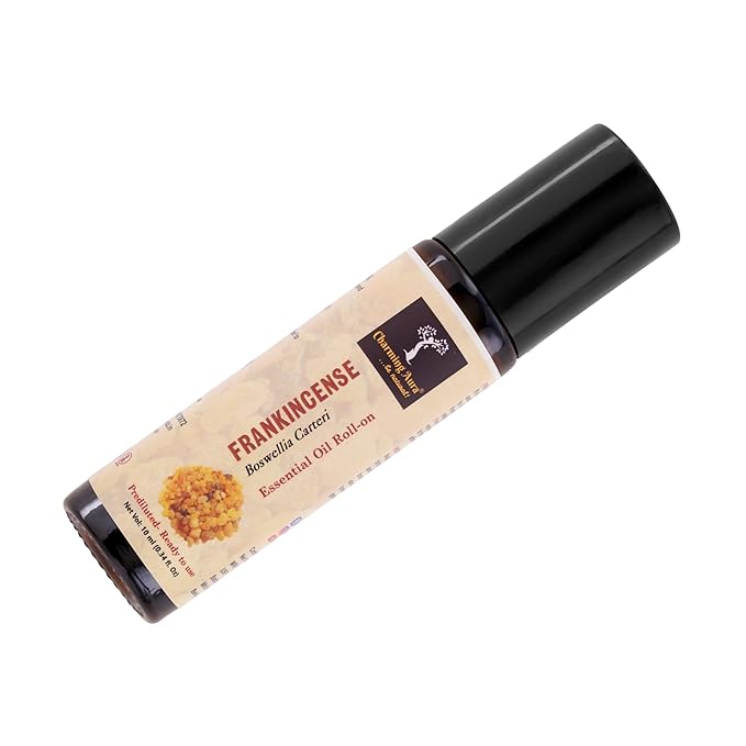 Frankincense anti-aging serum in a 10ml bottle, part of the creams, gels, and sprays collection, showcasing a sleek container.