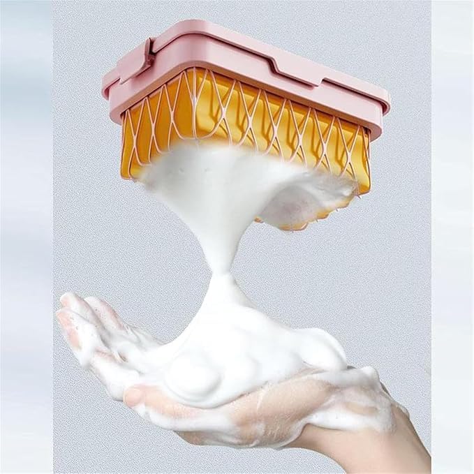 Soap mesh holder from 18279, a practical soap holder with mesh design for bathroom or kitchen use.