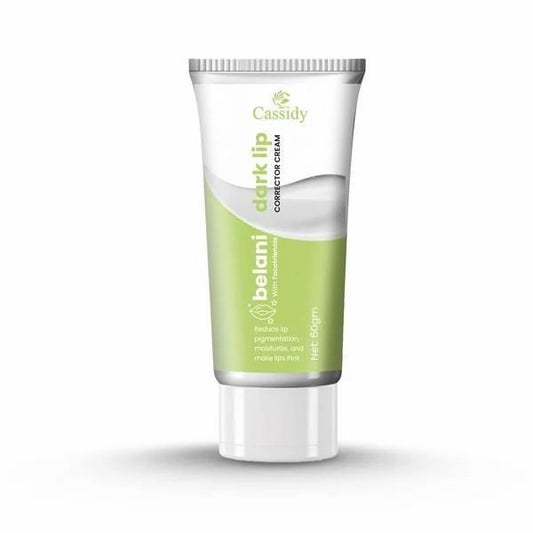 Dark lip corrector cream by 13373 in a 60g jar, featuring a smooth, creamy texture for evening out lip tone.