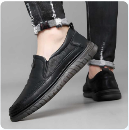 Men's casual shoes in black, size 6, from 4597, featuring a comfortable and stylish design for everyday wear.