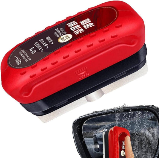 Automotive oil film cleaning brush by 18052, with durable bristles for cleaning engine parts and oil residues.