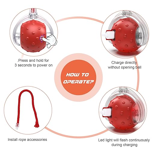 Multicolor electric automatic cat ball toy for home cats, featuring spinning and moving features to keep cats entertained.