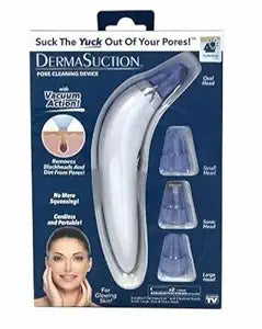 18277 Derma Suction Cleaner Device for ears, showing the compact ear cleaning tool with suction mechanism and attachment tips.