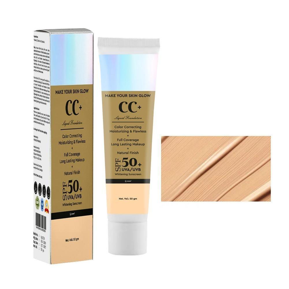 18051 3-in-1 Daily CC Cream in 50g, a stretch marks, scar, and skin healing cream with a smooth, creamy texture.