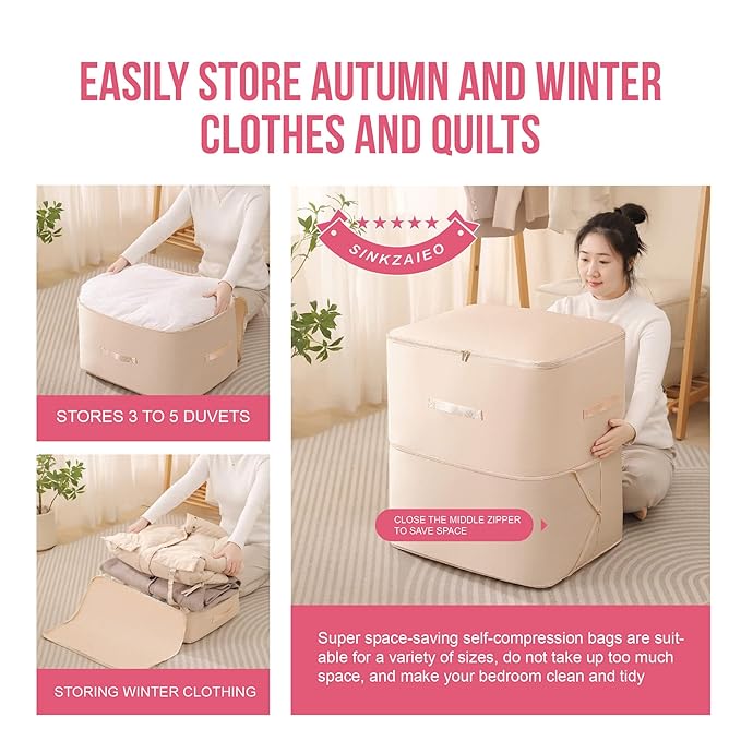 Over-the-door shoe organizer by 18057 with waterproof, moisture-proof self-compression packing cubes for space-saving storage.
