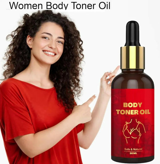 5912 Body Toner Oil in 30ml bottle, designed to reduce stretch marks and scars, with natural ingredients for skin improvement