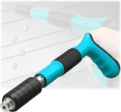Steel concrete nail gun tool with 4-speed adjustable manual nail tweezers, branded 5912, shown with metal construction.