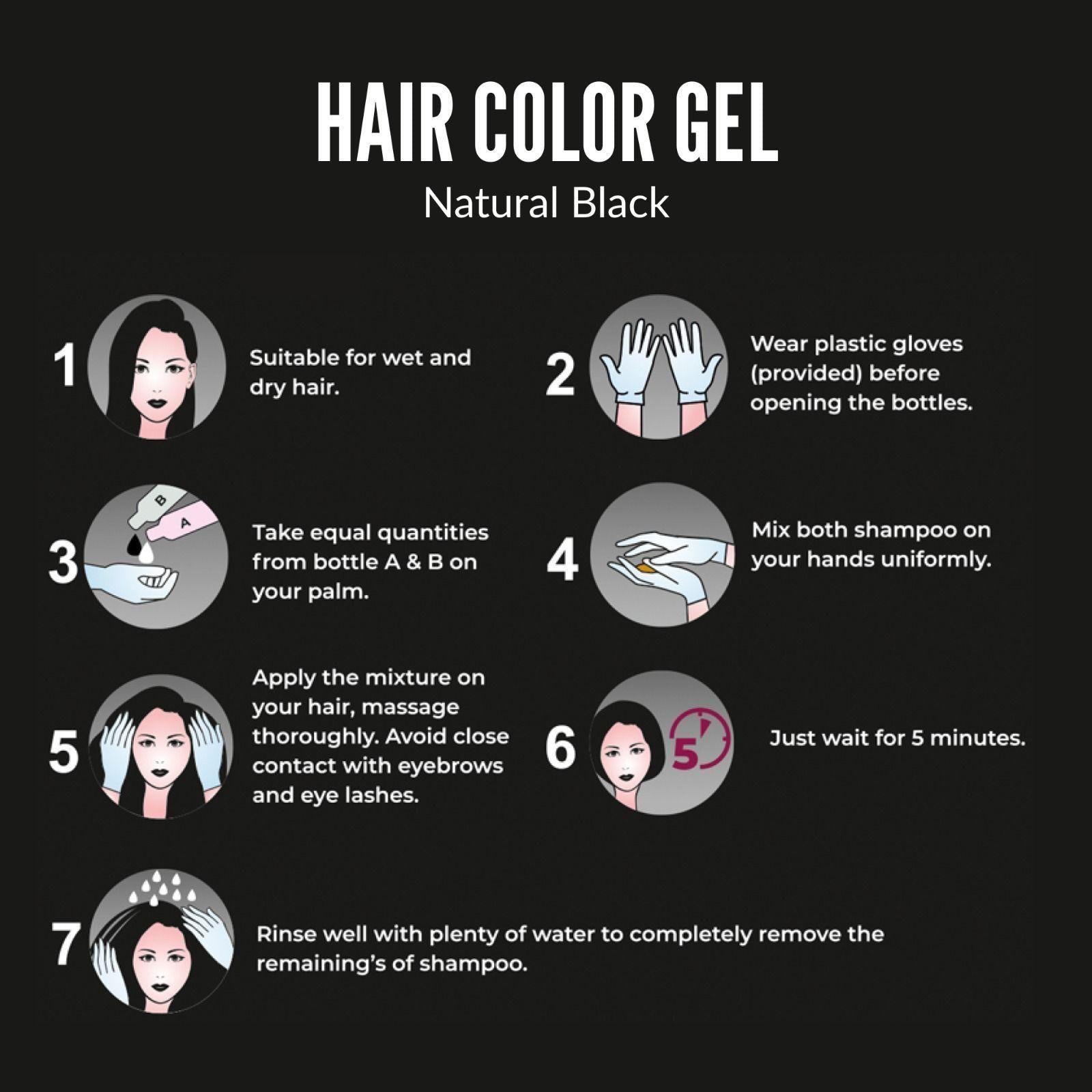 Fruit vinegar gel-based hair color in a 125 ml bottle, shown with two packs, for vibrant hair coloring by 18277.