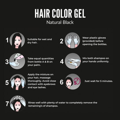 Fruit vinegar gel-based hair color in a 125 ml bottle, shown with two packs, for vibrant hair coloring by 18277.