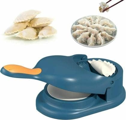 7233 Momo Maker Dumpling Skin Press Mould for gujia, ghughra, momos making, 2-in-1 kitchen tool for shaping dumplings.