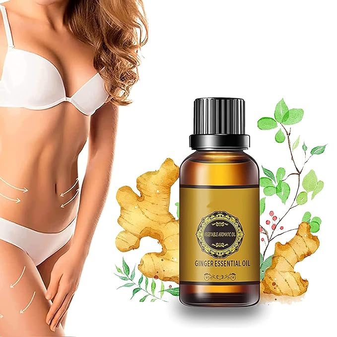 Herbal ginger massage packs for stretch marks and scars, by 5912, featuring natural ginger-based cream and oil formulations.
