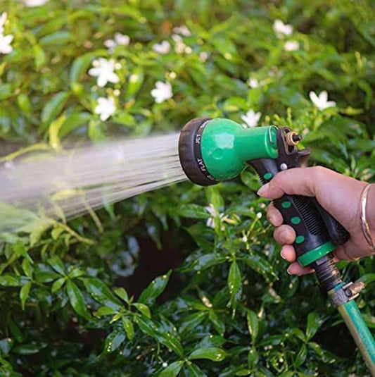 Garden sprayer water spray gun by 18875, showing adjustable nozzle and ergonomic handle for garden watering and cleaning tasks.