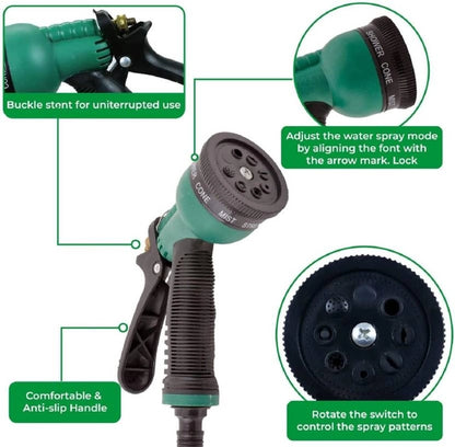 Garden sprayer with water spray gun, durable 18875 brand garden sprayer for watering and outdoor cleaning tasks.