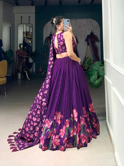 Women's Lehenga Choli by 19231 featuring traditional embroidery and sparkling embellishments, perfect for festive occasions.
