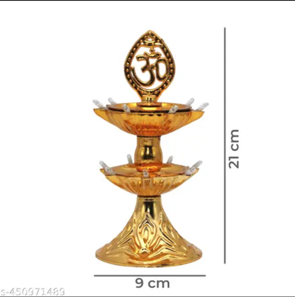 Decorative diya for Diwali, featuring intricate design and glowing light, perfect for Diwali decorations and home decor.