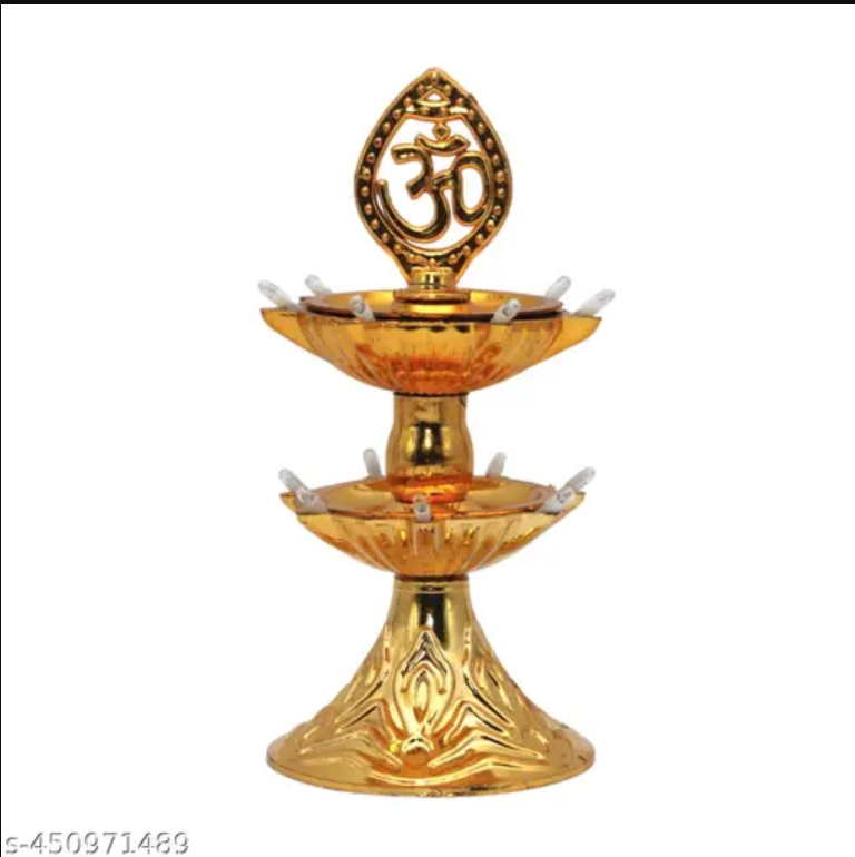 Decorative Diya for Diwali Pooja and home decor, featuring traditional diya design with intricate patterns and warm lighting.