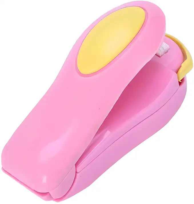 Portable handheld Smart Bag Sealer from 19378 for sealing plastic, snack, and chip bags to keep food fresh.