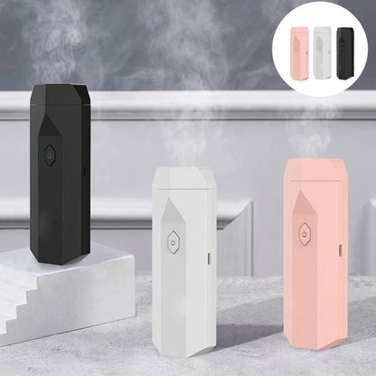 Portable multifunctional hair comb with fragrance, hand massage feature, and easy-to-use design for healthy hair care.