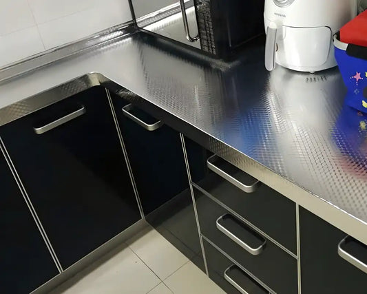 Kitchen foil sticker for backsplash, aluminum foil rolls, 2 meters each, part of 19378 kitchen tool set for easy wall decoration.