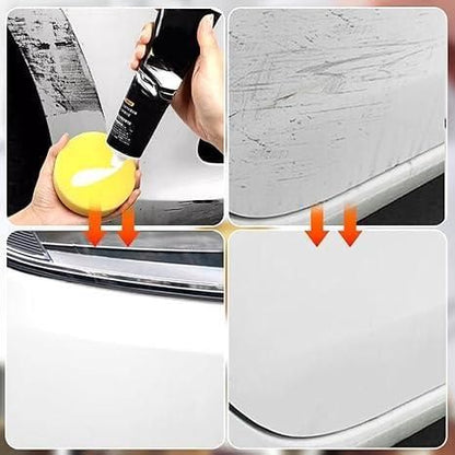 Car scratch repair agent in a 60ml bottle from 19378, with a car brush and duster visible in the image.