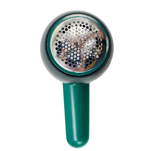 Electric trimmer remover strip from Pelos Ballinha, rechargeable wire grooming set, with a close-up of the device and attachments.