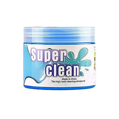 Super Clean Magic Gel Cleaner in a kitchen tool set, showing the versatile cleaning gel and related accessories.