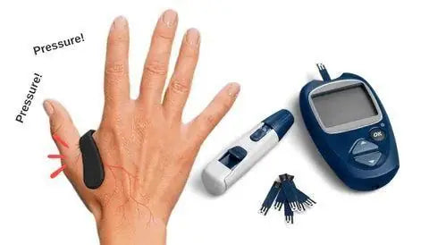 Sugar Control Li4 acupressure point clip for health and wellness, designed to help manage blood sugar levels naturally