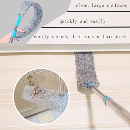 Retractable gap dust cleaner from 19378 kitchen tool set showing a compact brush for cleaning narrow spaces.