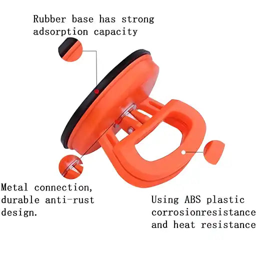 19378 Dent Puller Suction Cup from kitchen tool set with durable rubber handle and strong suction for dent removal.